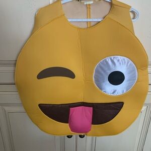 Wink Tongue Out Emoji Costume